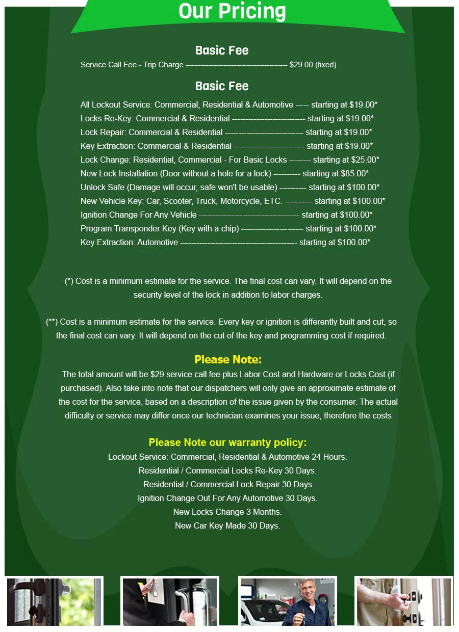 All Day Locksmith Service Flat Rock, MI 734-256-0939